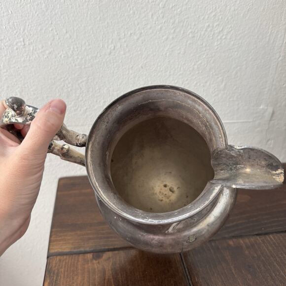 Birmingham Silver Company BSC Silver On Copper Pitcher - Picture 6 of 10